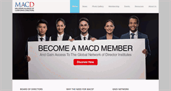 Desktop Screenshot of macd.org.my