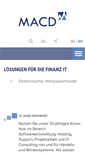 Mobile Screenshot of macd.com